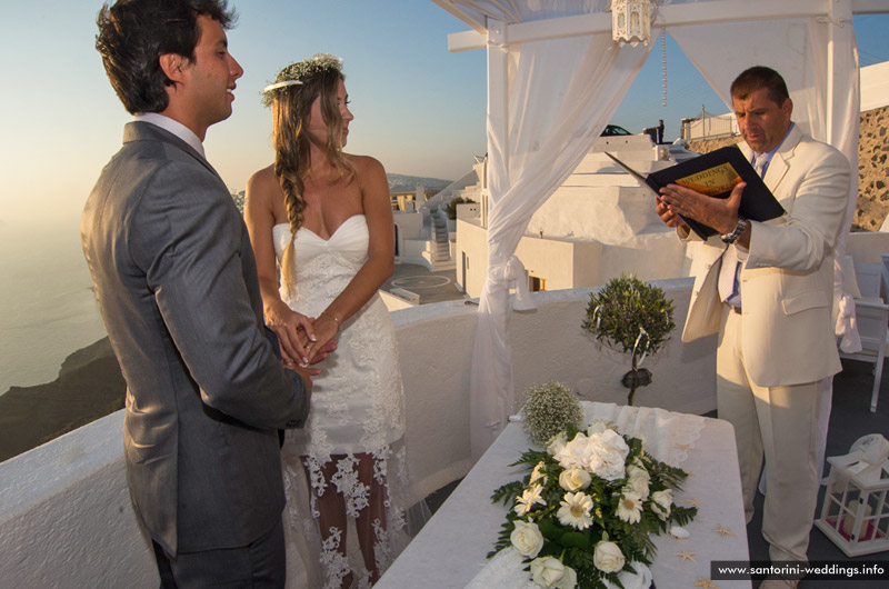 Santorini Weddings / Agia Irene