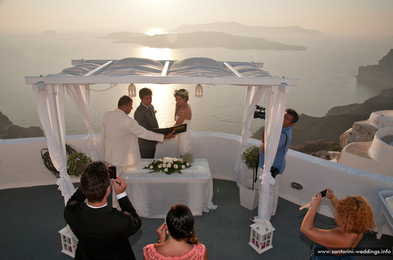 Santorini Weddings / Agia Irene