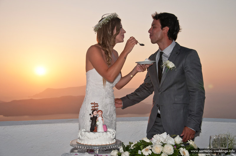 Wedding in Santorini