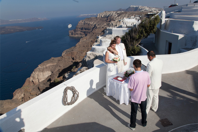 agia irini church santorini