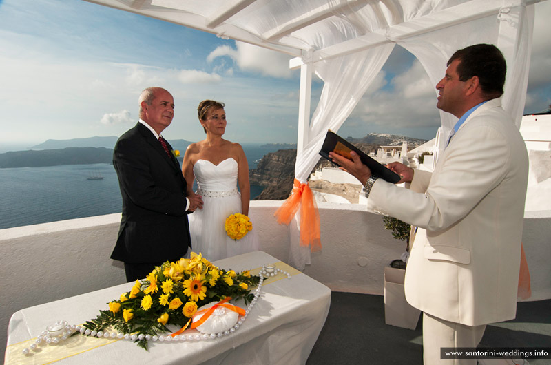 Santorini Weddings / Agia Irene