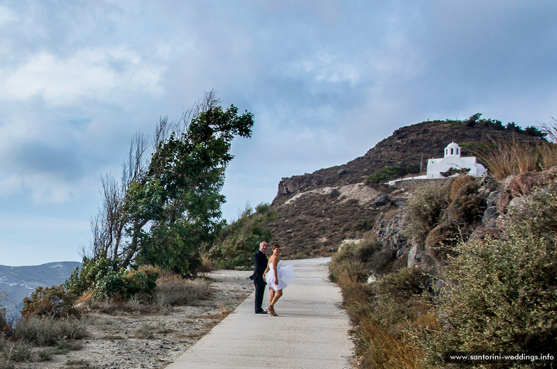 Wedding in Santorini