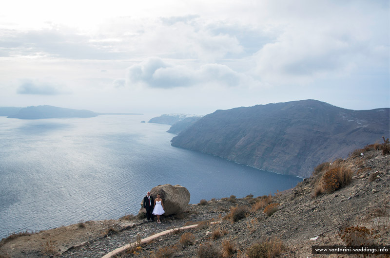 Wedding in Santorini