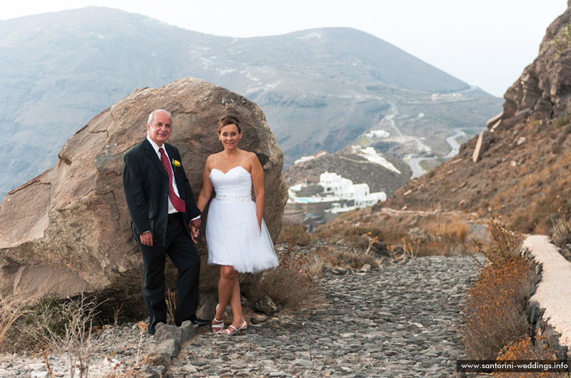 Wedding in Santorini