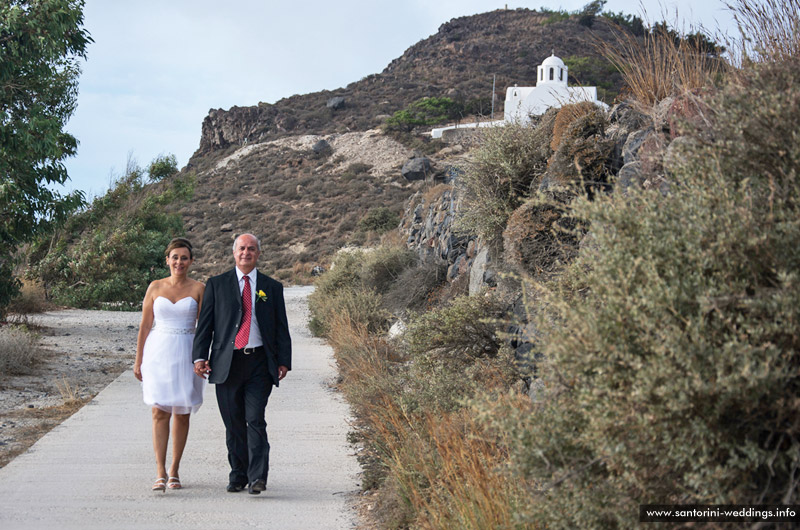 Santorini Weddings / Agia Irene