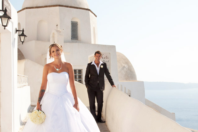Wedding in Santorini Agia Irene