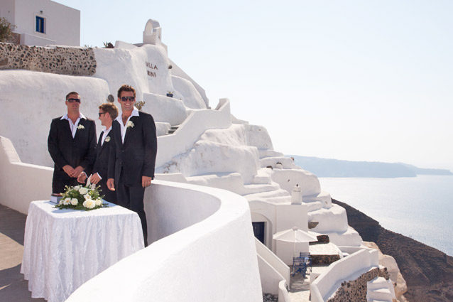 santorini weddings