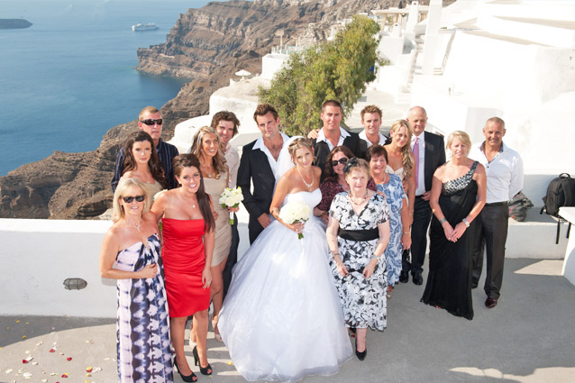 santorini wedding