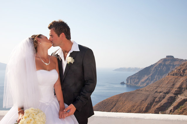 agia irene wedding santorini