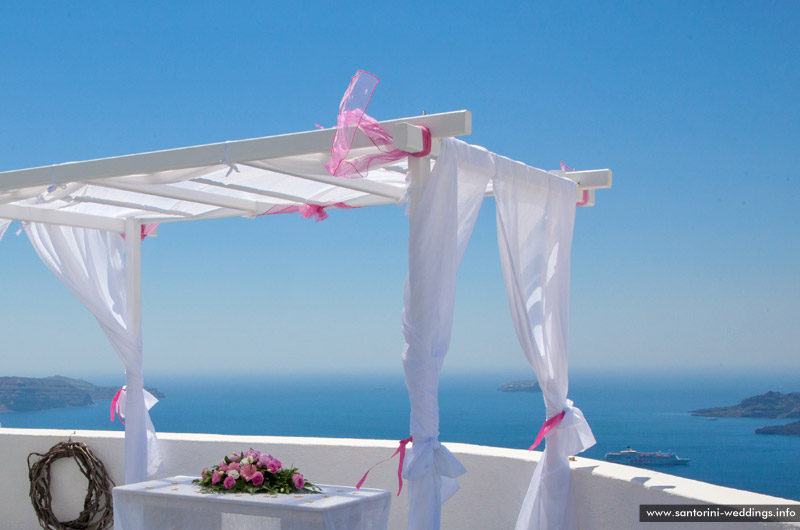 Santorini Weddings / Agia Irene