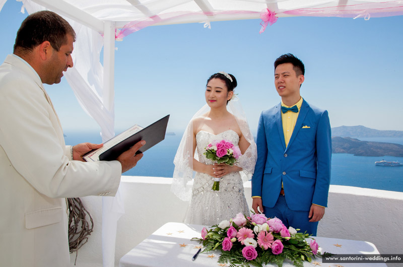 Santorini Weddings / Agia Irene