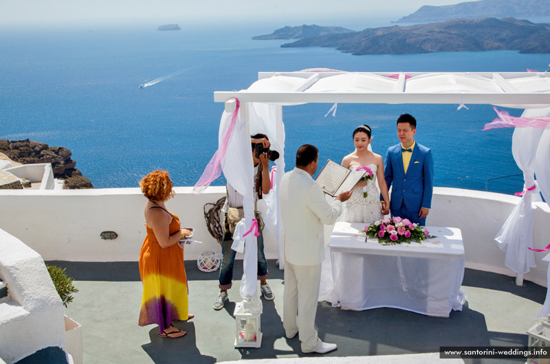 Santorini Weddings / Agia Irene