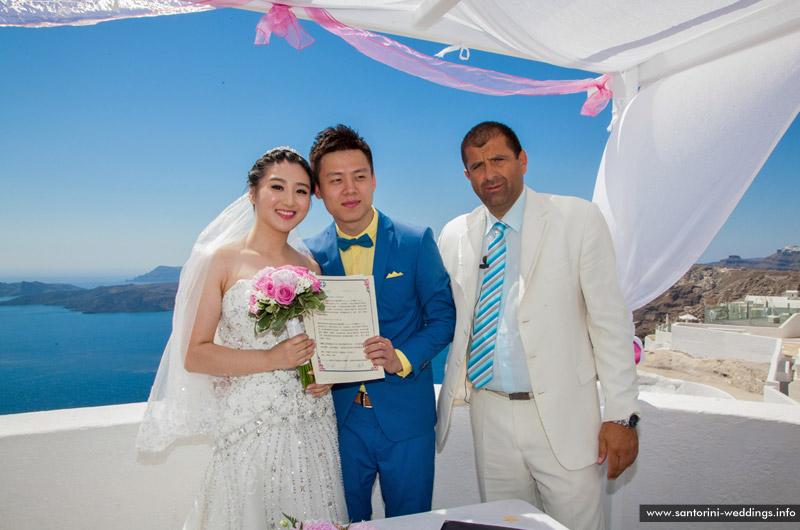 Santorini Weddings