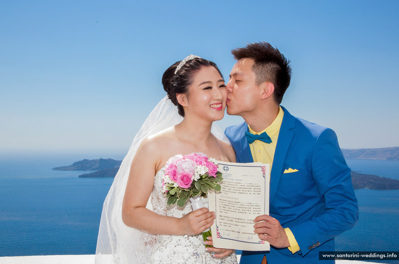 Santorini Weddings / Agia Irene