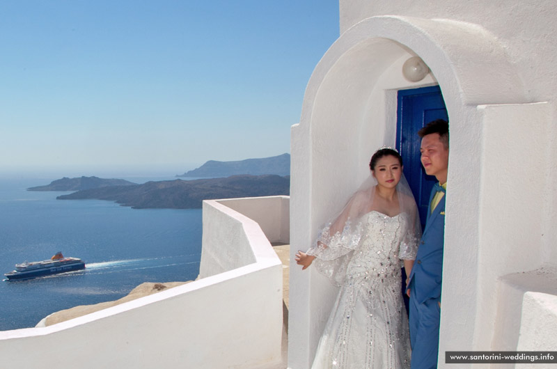 Santorini Weddings / Agia Irene