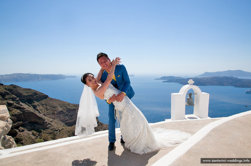 Santorini Weddings / Agia Irene