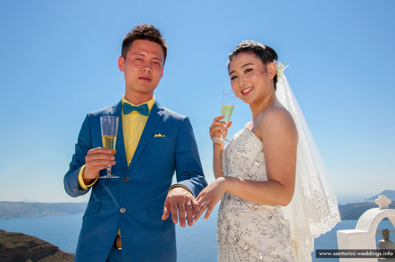 Santorini Weddings / Agia Irene