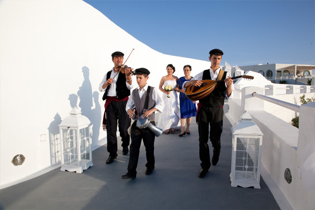 agia irene wedding santorini