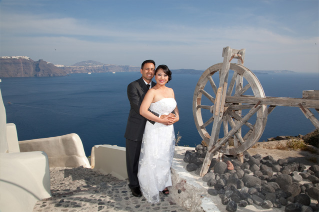 santorini wedding