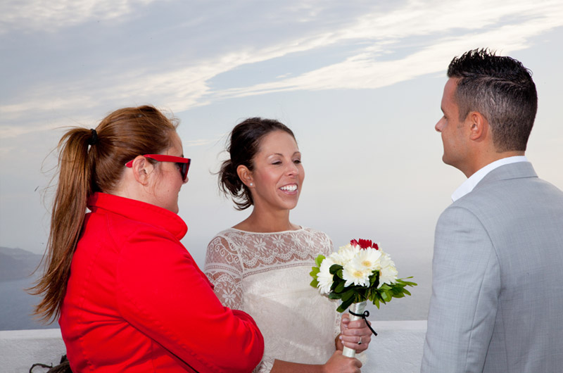 santorini weddings