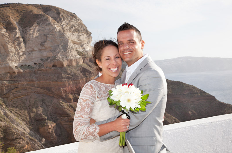 santorini weddings