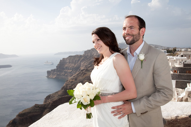 Wedding in Santorini Agia Irene