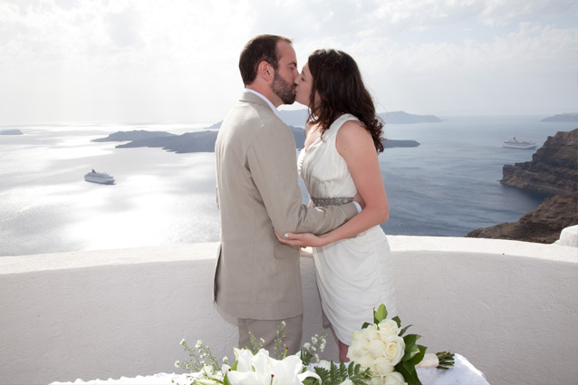 santorini weddings