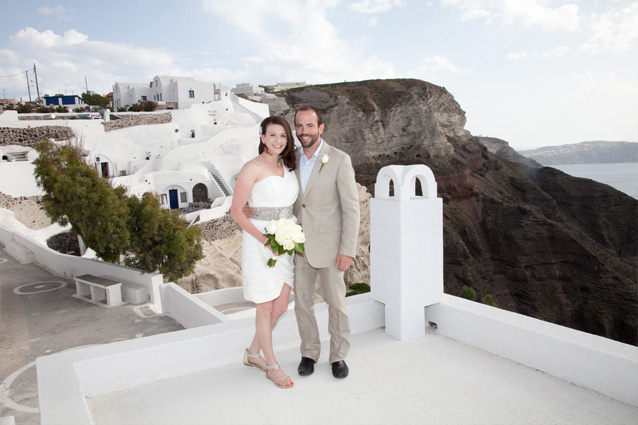 santorini weddings