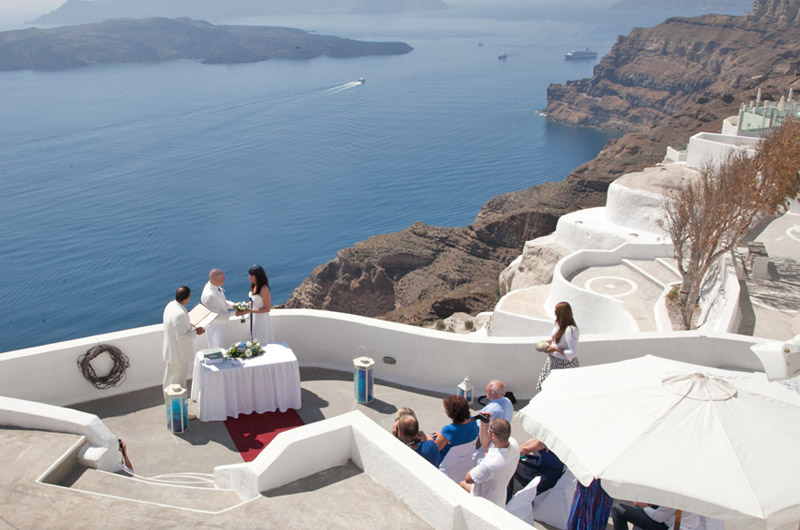 santorini weddings