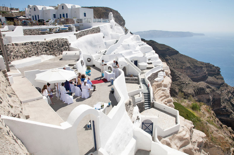 santorini weddings