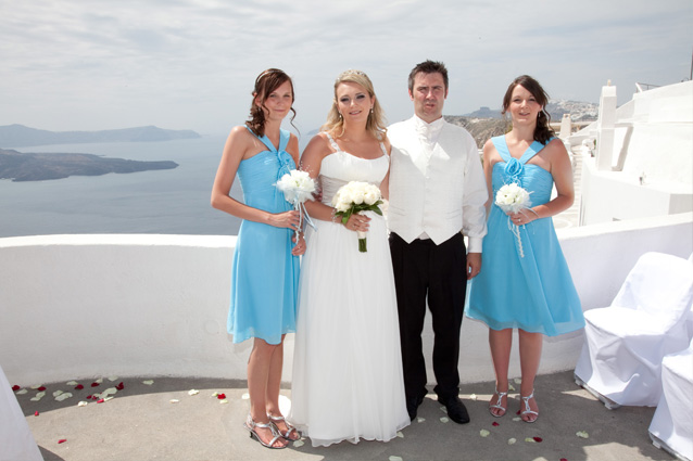 santorini wedding