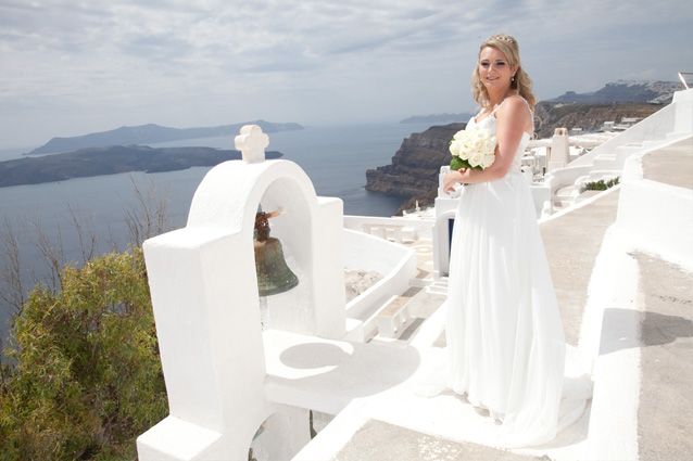 wedding santorini