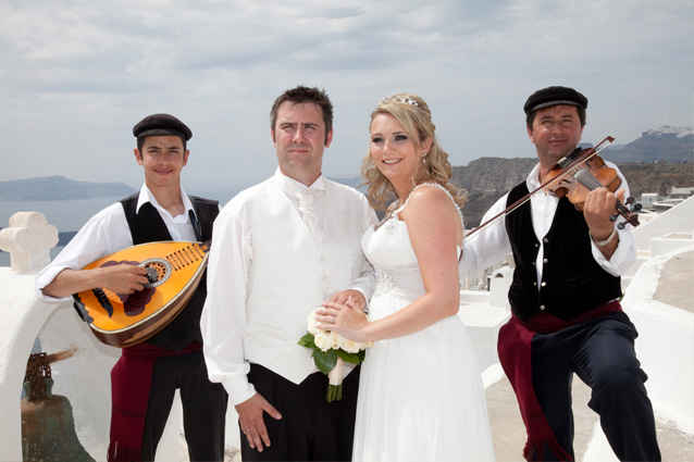 wedding santorini