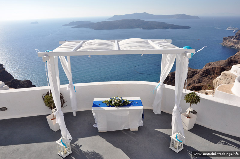 Santorini Weddings / Agia Irene