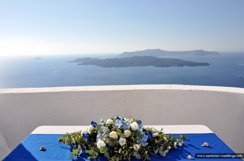 Santorini Weddings / Agia Irene