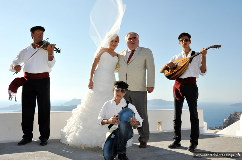 Wedding in Santorini