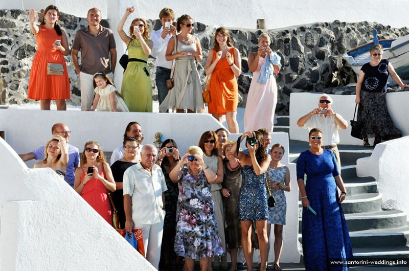 Wedding in Santorini