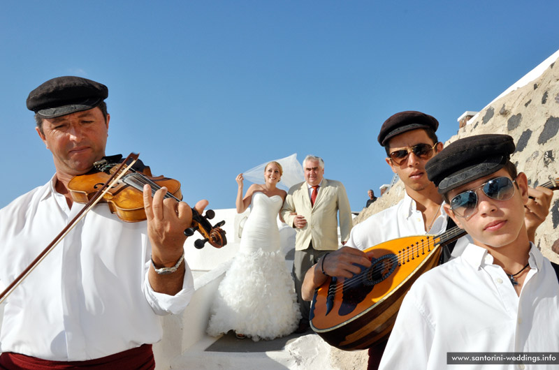 Wedding in Santorini