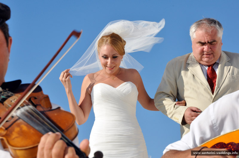 Wedding in Santorini