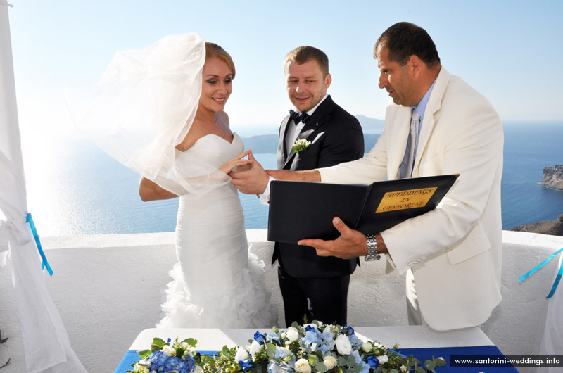 Santorini Weddings / Agia Irene