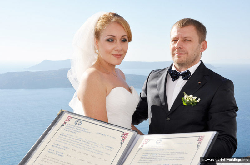 Santorini Weddings