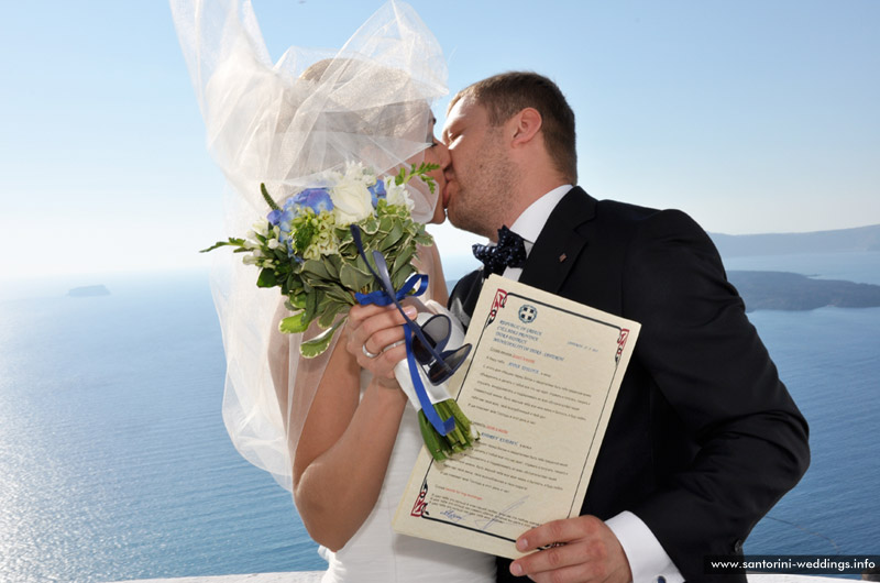 Santorini Weddings / Agia Irene