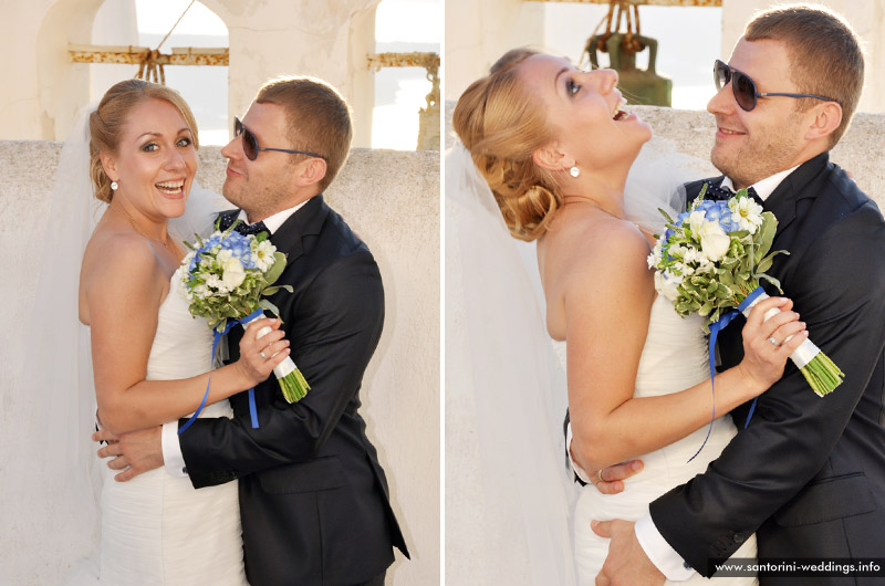 Wedding in Santorini