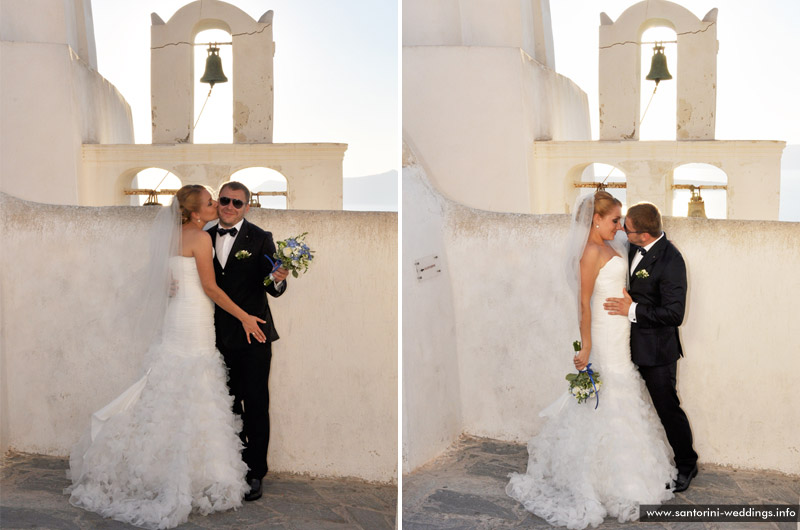 Wedding in Santorini