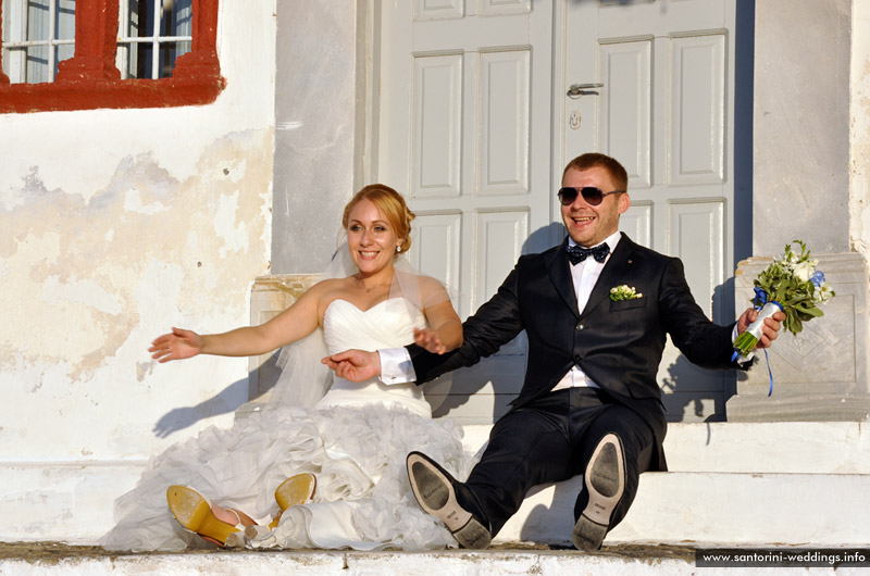 Santorini Weddings / Agia Irene