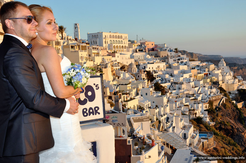 Santorini Weddings / Agia Irene