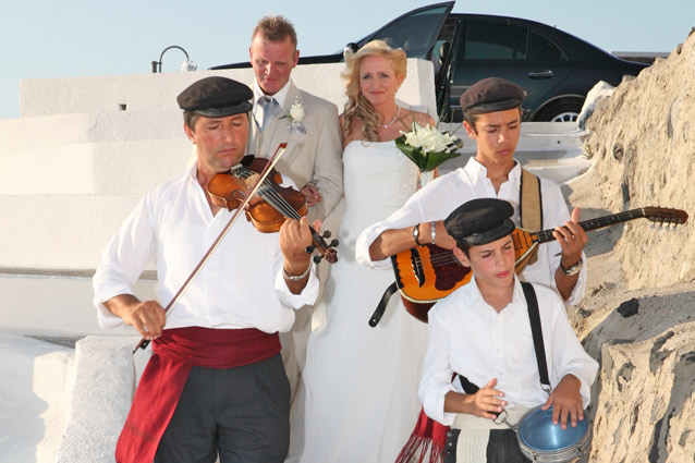 Wedding in Santorini Agia Irene