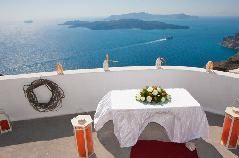 santorini weddings