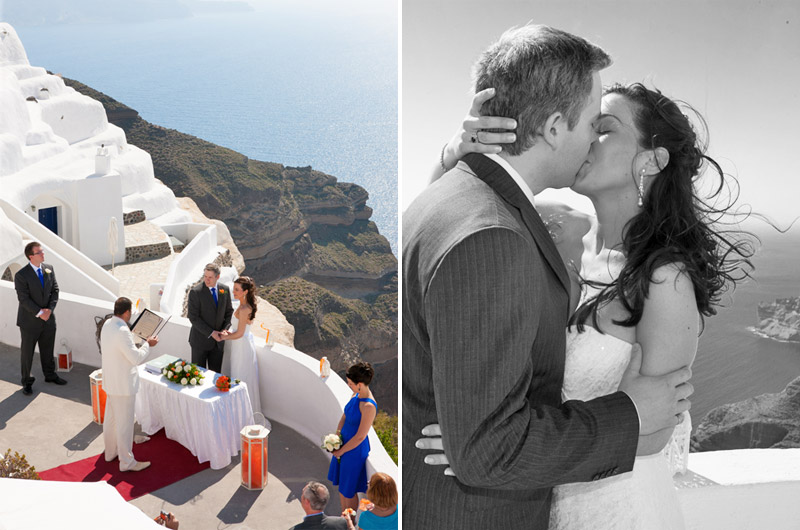 santorini weddings