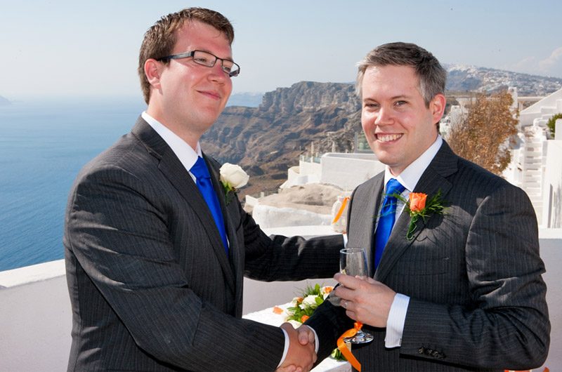 santorini weddings